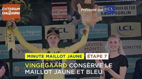 Minute Maillot Jaune Bleu Lcl Tape Stage Dauphin