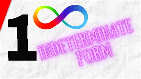 How To Solve Infinity Indeterminate Form Limits Calculus