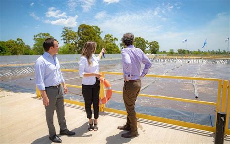 Malena Galmarini Junto A Katopodis Y Watson Inauguraron La Planta