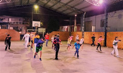 Estudantes Participam De Oficinas De Capoeira Em Parob Repercuss O