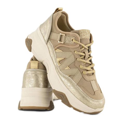 Oxmox Chunky Sneakers Beige Kopen Morgen In Huis Wehkamp