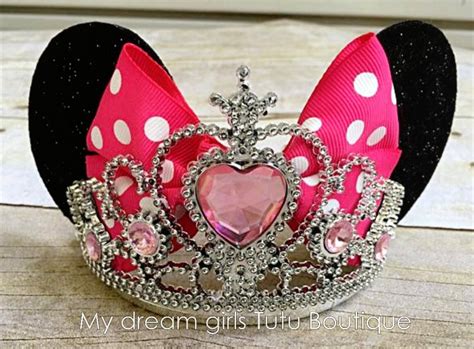 Minnie Mouse Tiara Minnie Mouse Birthday Tiara Minnie Mouse