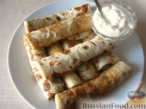 Тонкие блины, рецепты на RussianFood.com: 447 рецептов тонких блинов