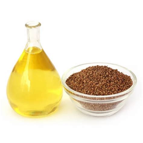 India Trachyspermum Ammi Ajwain Essential Oil Ajowan Oil For