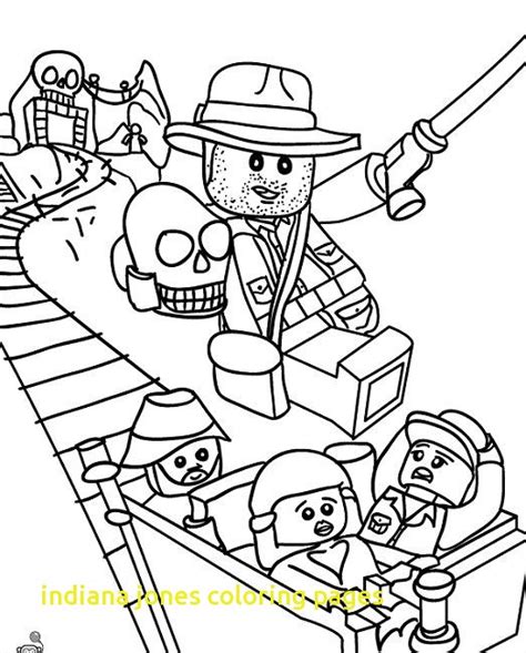 Indiana Jones Coloring Pages At Free Printable