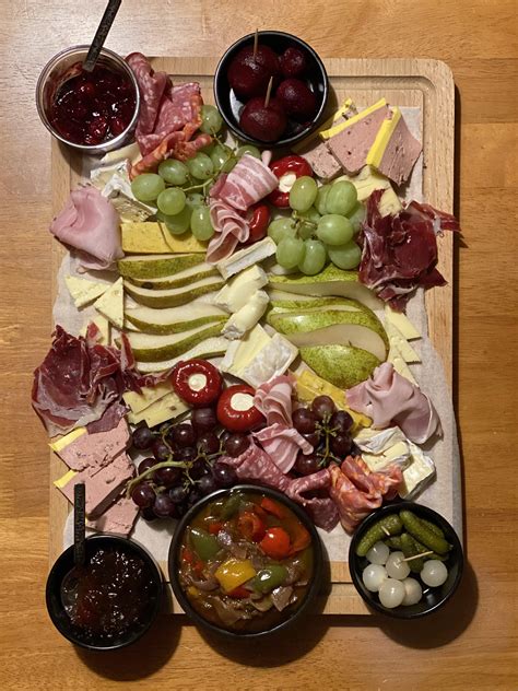 [homemade] Meat And Cheese Board R Food