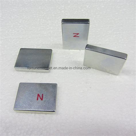 Permanent Rare Earth Neodymium Block Magnet For Power Generation