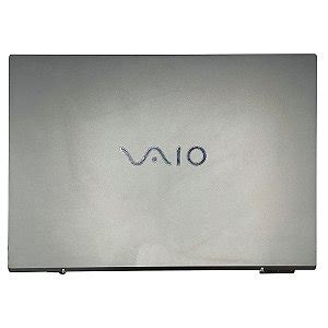 Carca A Tampa E Moldura Notebook Vaio Fe Branco Dobradi As