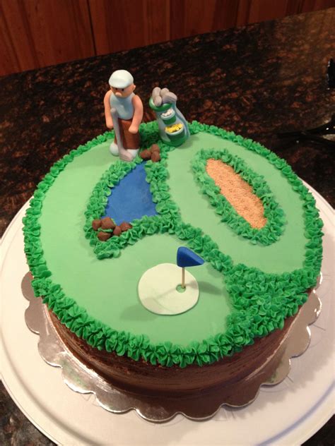 Golfer 60th Birthday Cake Gonna Attempt This For Papa Joe 60th