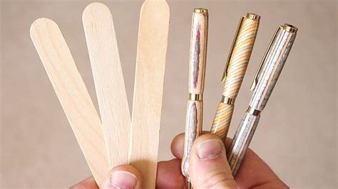 Turning Popsicle Sticks Into Amazing Custom Pens Artofit