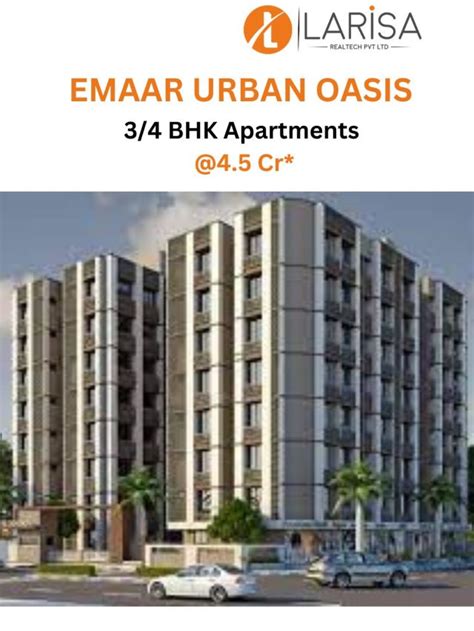 Emaar Urban Oasis Sector 62 Gurgaon Larisa Realtech