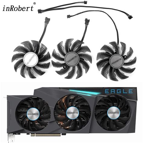 New 82mm T128015su 87mm T129215su Cooler Fan Replacement For Gigabyte Geforce Rtx 3090 3080 Ti