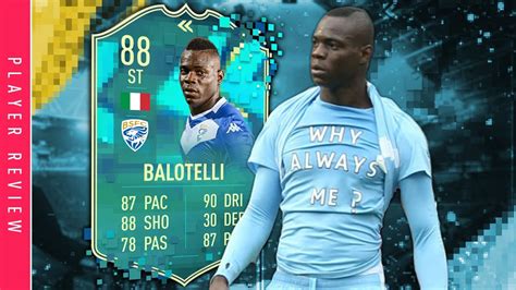 FIFA 20 Flashback Balotelli Review 88 Flashback Mario Balotelli