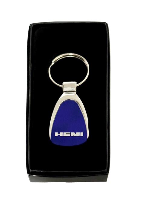 Personalized Metal Mopar HEMI Keychain Car Logo Name Giftextra For