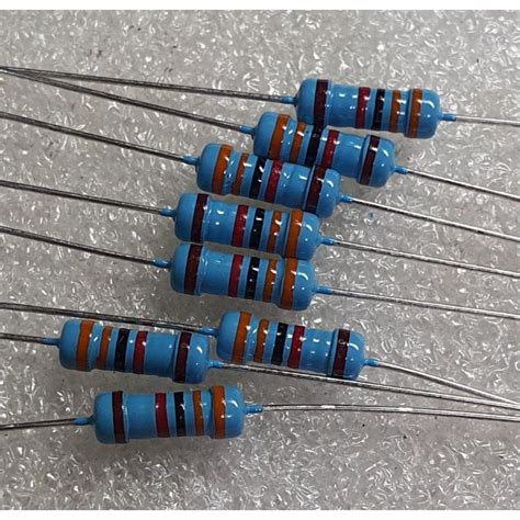 Jual Resistor 33k Ohm 05w Metal Film 1 10pcs Shopee Indonesia