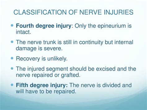 PPT - Peripheral Nerve Injuries PowerPoint Presentation, free download ...