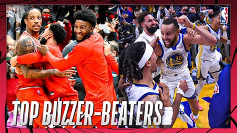 BEST BUZZER BEATERS Of The 2021 22 NBA Season In Order Win Big