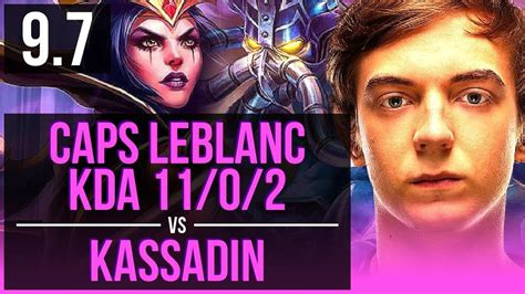 Caps Leblanc Vs Kassadin Mid Kda 1102 Legendary Euw Challenger