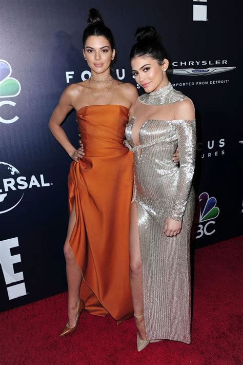 Kendall and Kylie Jenner at Golden Globes After Party