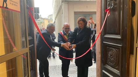 Inaugurato A Oristano Il Tornio Di Via Figoli A Palazzo Arcais La