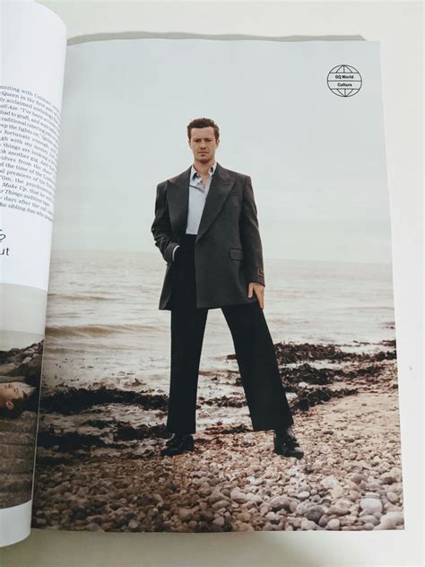 British Gq Magazine Decjan 2022 Joseph Quinn Yourcelebritymagazines