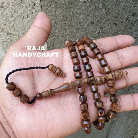 Jual Tasbih Kayu Gaharu Asli Kalimantan 99 Model Tabung Aroma Wangi