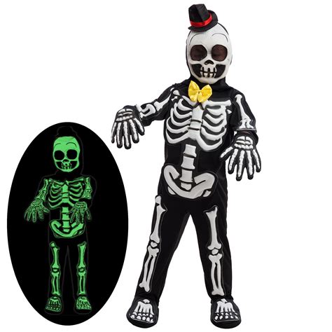 blacklight skeleton costume 4
