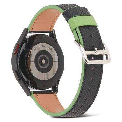 Bracelet Cuir Polar Ignite 3 Noir Et Vert Braceletsmartwatch Fr