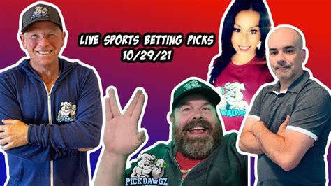 Live Sports Betting Picks 10 29 21 MLB NBA CFB NHL Picks Betting