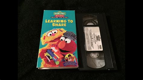 Opening And Closing To Sesame Street Kids Guide To Life Learning To Share