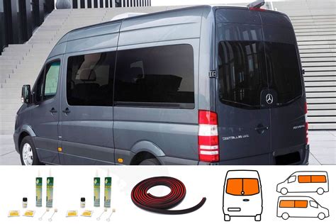 Mercedes Sprinter Mwb Full Set Of Privacy Tinted Windows Free