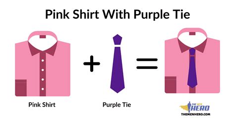 What Color Tie Goes With A Pink Shirt With Outfit Ideas The Men Hero