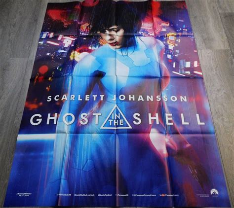 Ghost In The Shell Affiche Originale Poster 120 160cm 47 63 Scarlett Johansson Ebay