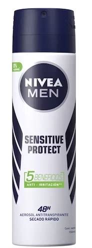 NIVEA MEN DEO SPRAY SENSITIVE PROTECT 150ML Etifarma