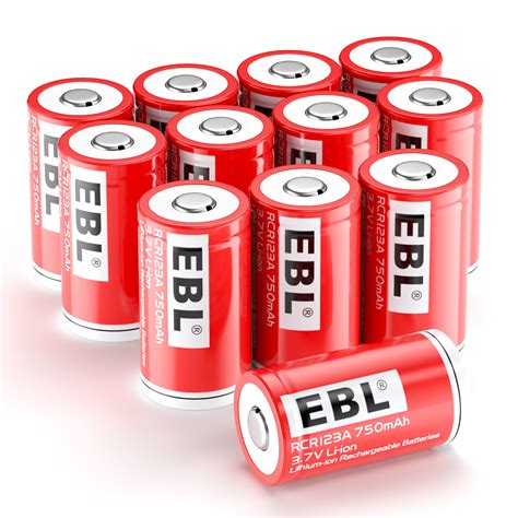 Ebl Rechargeable Batteries Pack Mah V Cr A Battery