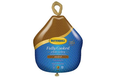 Frozen Fully Cooked Smoked Turkey Butterball