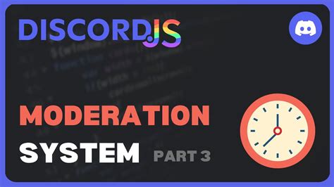Moderation System (Part 3) | Discord.js V14 Revamped | #7 - YouTube