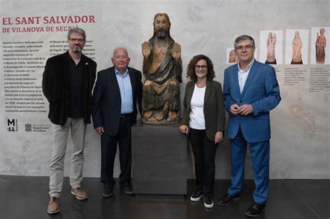 El Museu De Lleida Presenta Una Escultura G Tica Dedicada A Sant Salvador