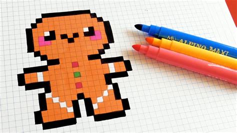 Dessin Pixel Art Kawaii Amazing Pastque Kawaii En Dessin Pixel Faite