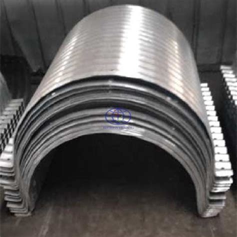 Flanged Nestable Corrugated Steel Pipe China Flanged Nestable