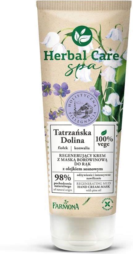 Kosmetyk do rąk Farmona Herbal Care Spa Regenerujący Krem Z Maską