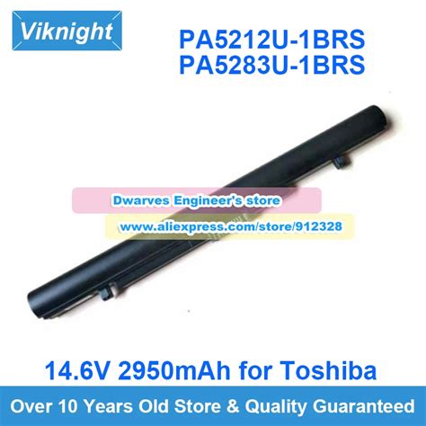 Genuine PA5283U 1BRS 14 6V 2950mAh Battery PA5212U 1BRS For Toshiba