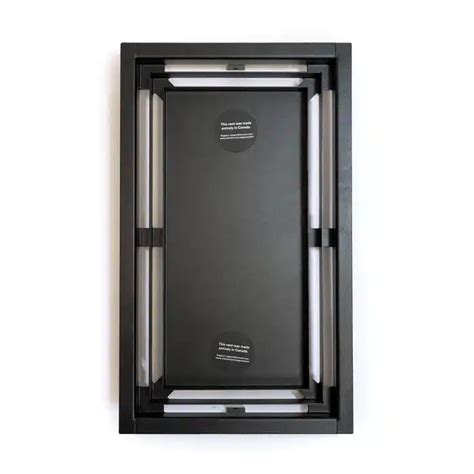 Fittes Black Framed OG Floor Vent [Luxe] - Panel Town & Floors