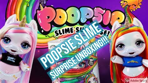 Unboxing And Review Poopsie Surprise Slime Unicorn🦄🌈💩 Youtube