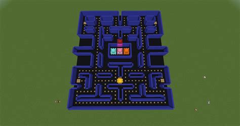 Pac Man Maze Minecraft Project