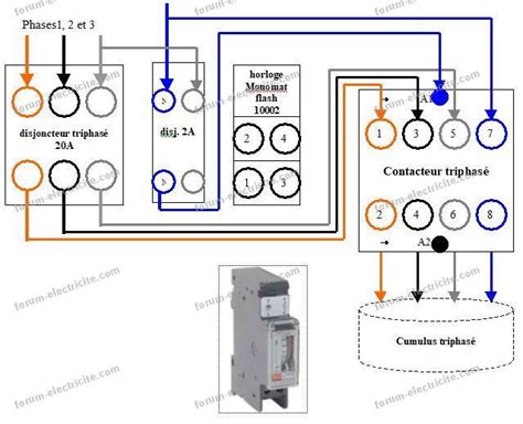 View 18 Schema De Cablage Horloge Electrique