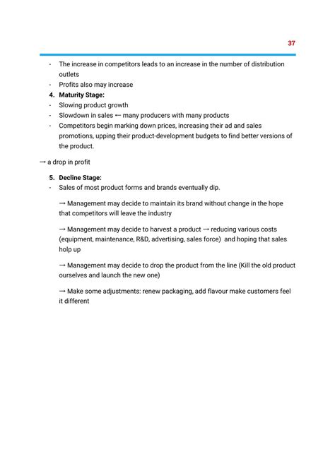 Marketing Principles Class Notes Mktg1025 Marketing Principles