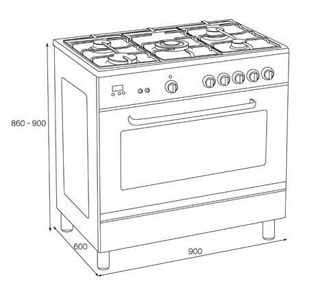 Dimensiones De Una Estufa Cocina Braganza M Dise Ada Para Estufa