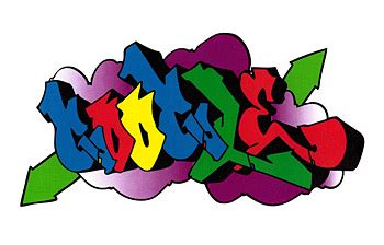 grafity: Easy graffiti art design - Graffiti ideas for simple people