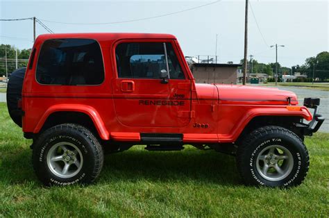 Fully Restored Jeep Wrangler Yj Very Nice W Renegade Decalsshipping